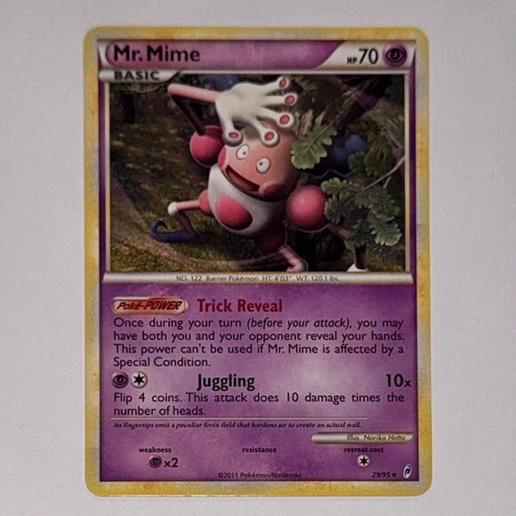POKEMON CARD: Mr. Mime #29/95 (Pokemon Call of Legends) - Picture 1 of 2